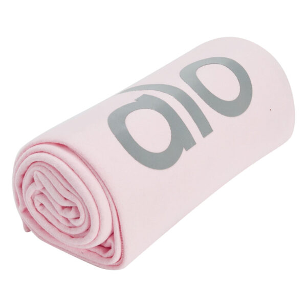 Only 40.80 usd for Alo Yoga Grounded No-Slip Mat Towel Powder Pink Online  at the Shop